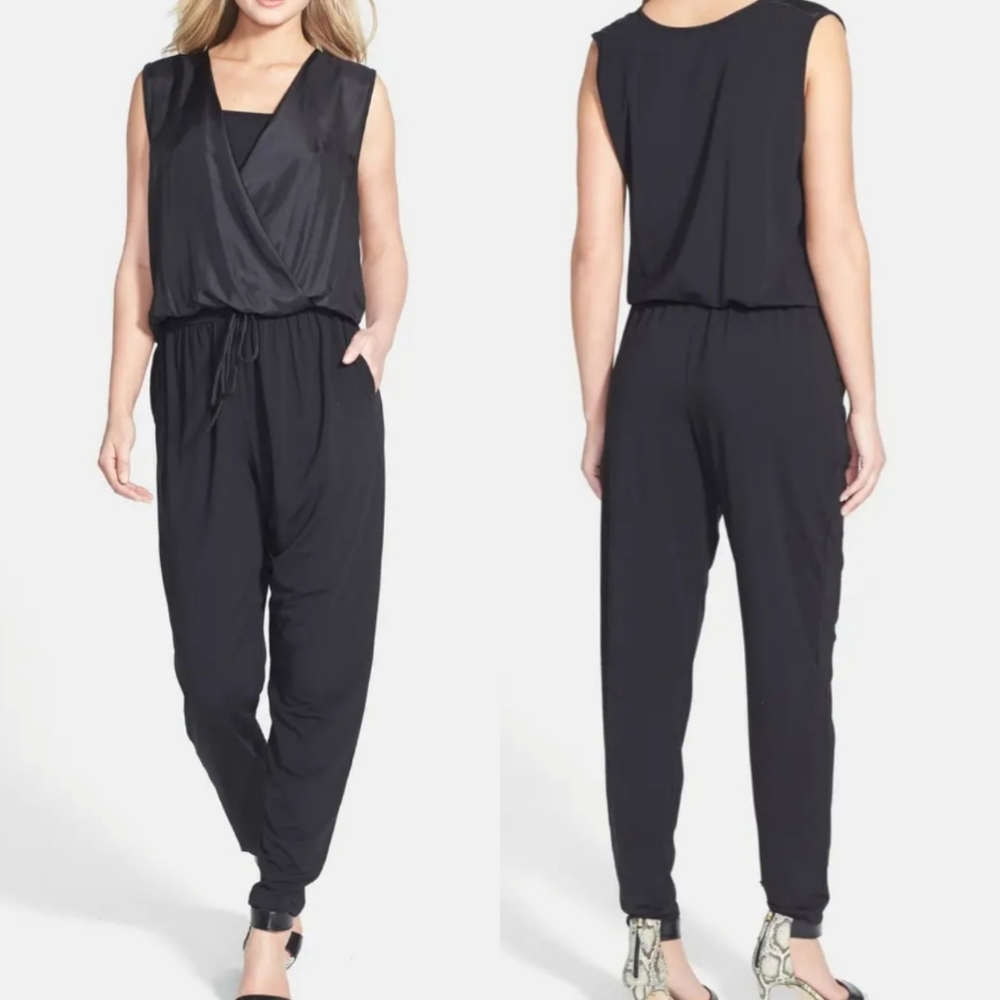 Weekend max mara black jumpsuit size small